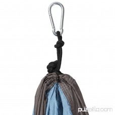 Best Choice Products Portable Nylon Parachute Hammock w/ Attached Stuff Sack - Blue
